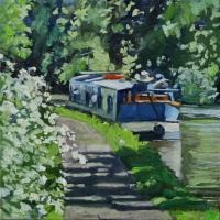 'Tea For Two', Oil on board, 20cm x 20cm