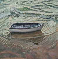 'Shallow Waters', Oil on canvas, 80cm x 60cm