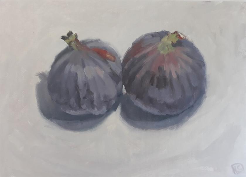 'The Tagine', Oil on board, 30cm x 30cm, Available from British Contemporary Art - see link on home page