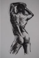 'HH2 2014' Charcoal 40 x 30